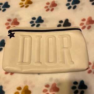 Used Dior cosmetic pouch